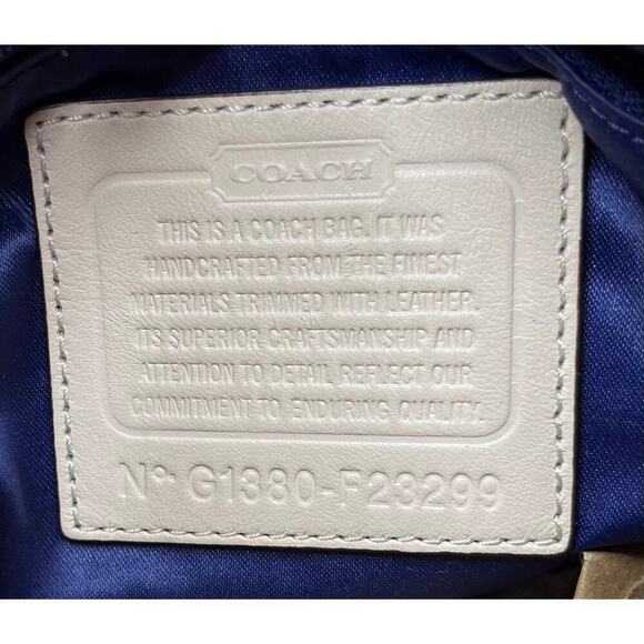 Coach F23299 Park Hand Drawn Scarf Print North/South Tote & Matching Wristlet - Picture 13 of 14